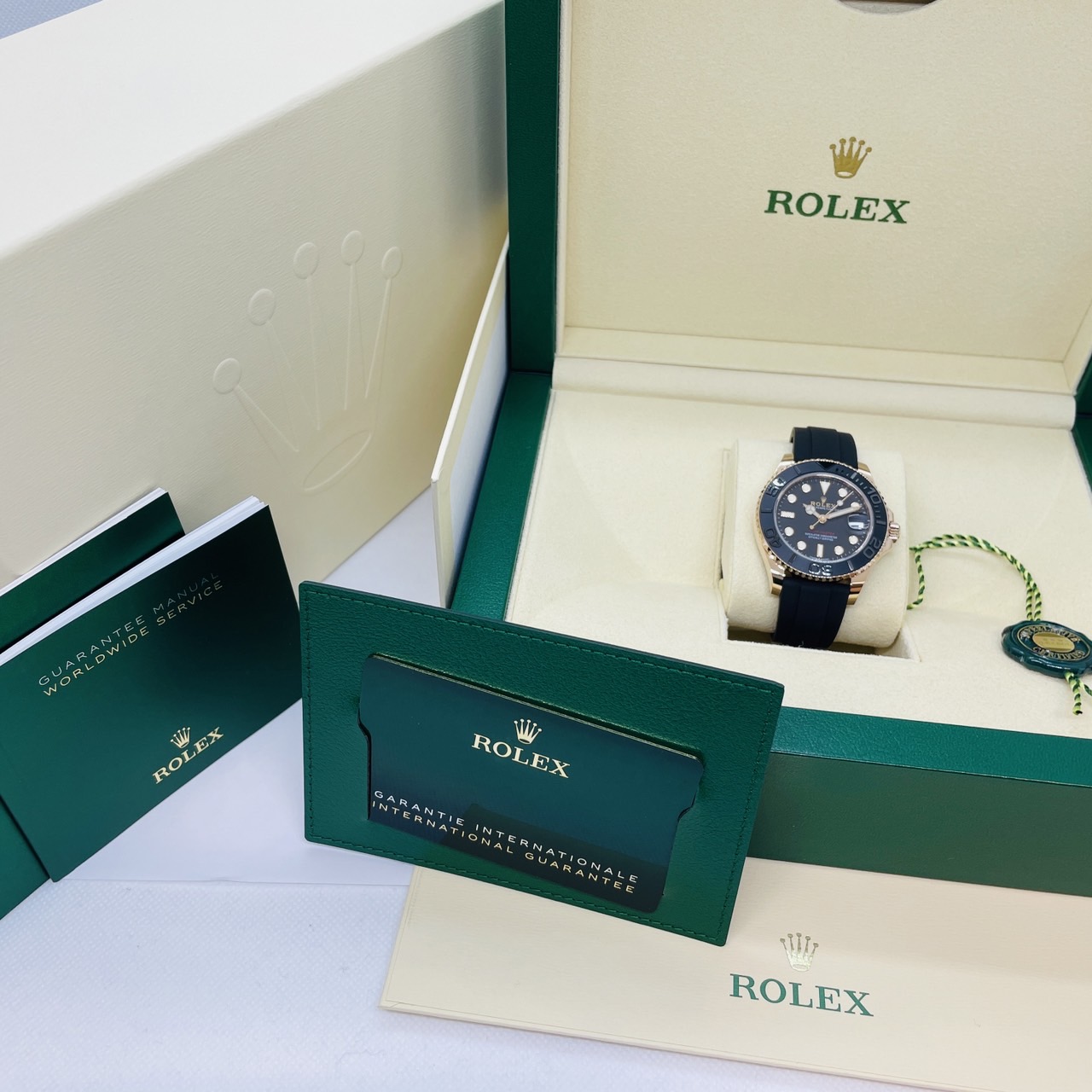 ロレックス ヨットマスター37 268655 ブラック