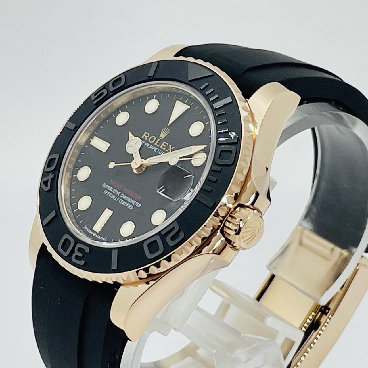 ロレックス ヨットマスター37 268655 ブラック