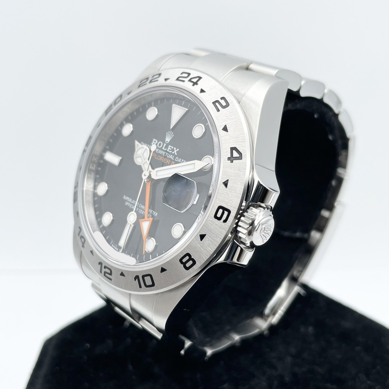ロレックス エクスプローラーII 226570 オイスターブレスレット ブラック 42mm