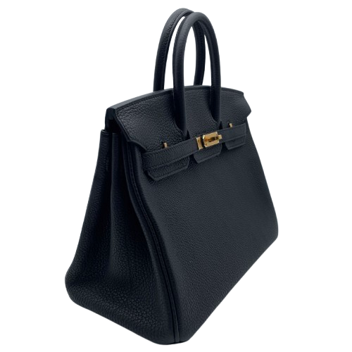 エルメス バーキン 25 ノワール トゴ ゴールド金具 U刻印