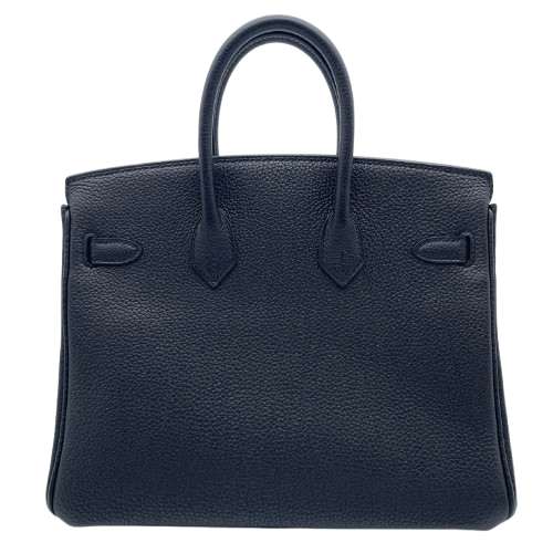 エルメス バーキン 25 ノワール トゴ ゴールド金具 U刻印