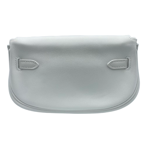 エルメス ケリームーブ 18 ニューホワイト スイフト シルバー金具 W