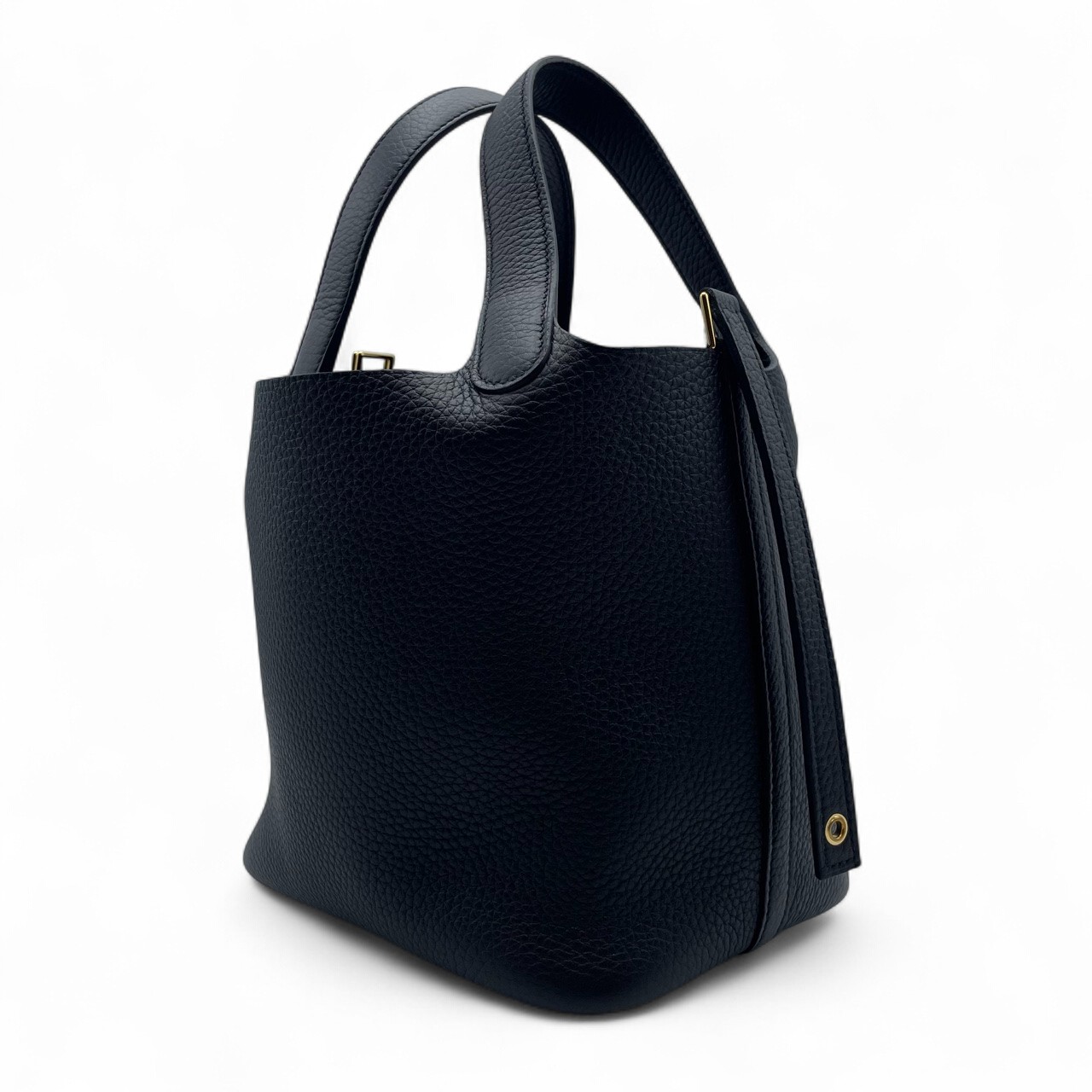 エルメス ピコタンロック PM ノワール トリヨンクレマンス ゴールド金具 W刻印