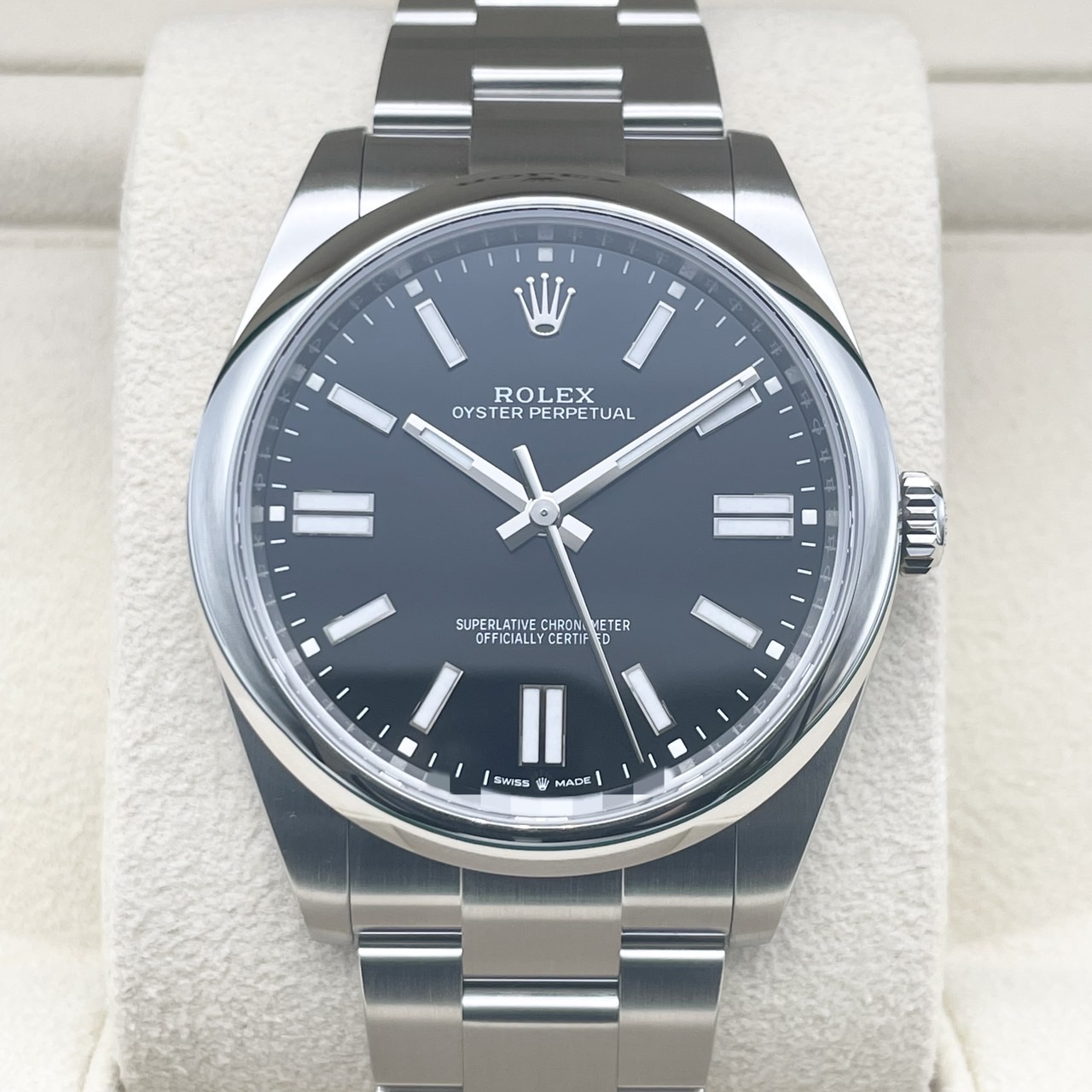 ロレックス オイスターパーペチュアル 124300 ブラック 41mm