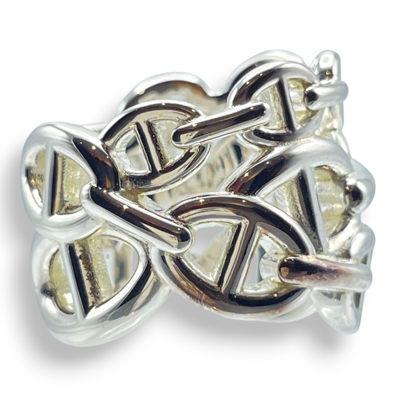 HERMÈS アンシェネリング 54号 エルメス リング シェーヌダンクル