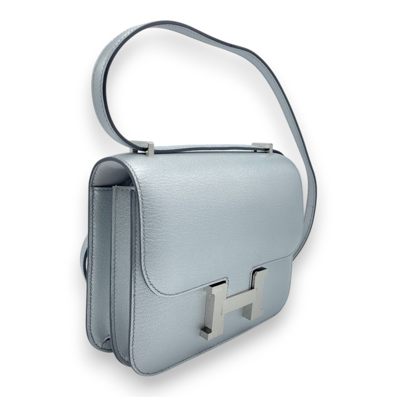 エルメス コンスタンスミニ 18 アルジャン シェーブルミゾール