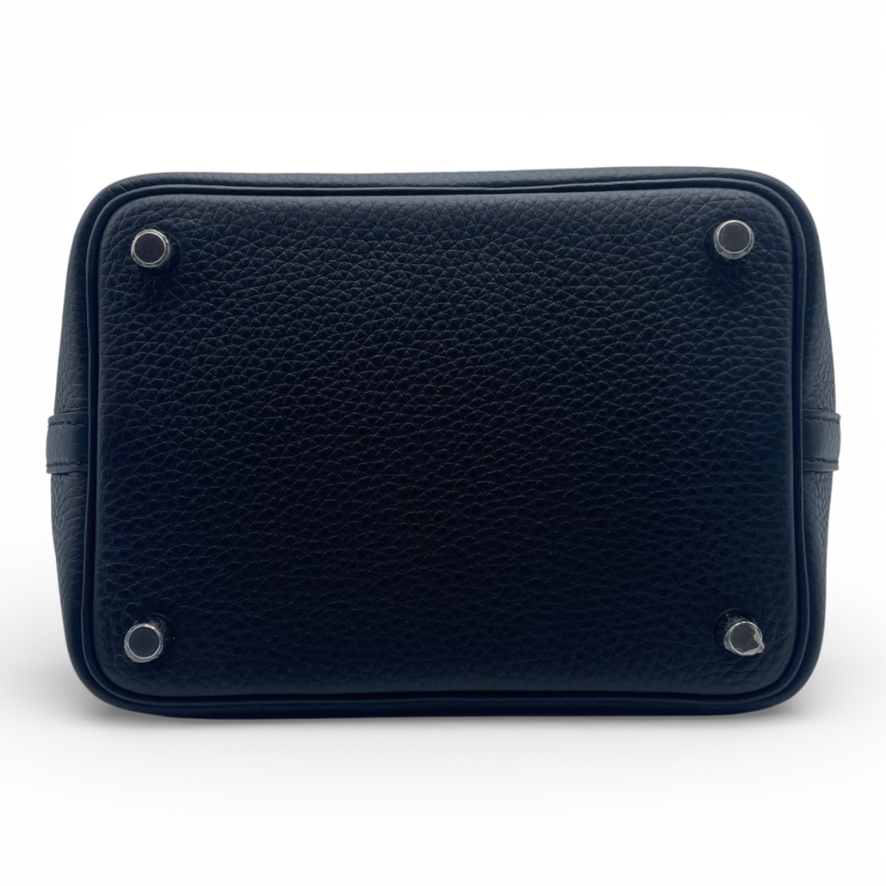 エルメス ピコタンロック PM ノワール トリヨンクレマンス シルバー金具 K刻印