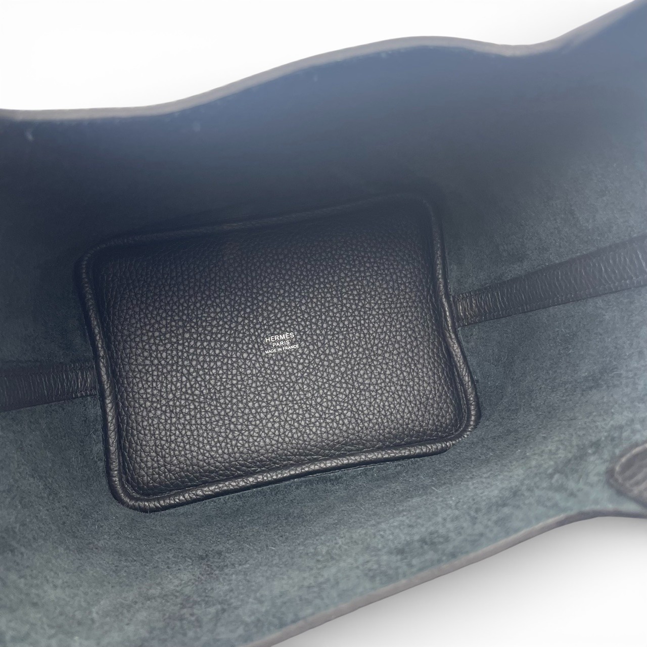 エルメス ピコタンロック PM ノワール トリヨンクレマンス シルバー金具 K刻印