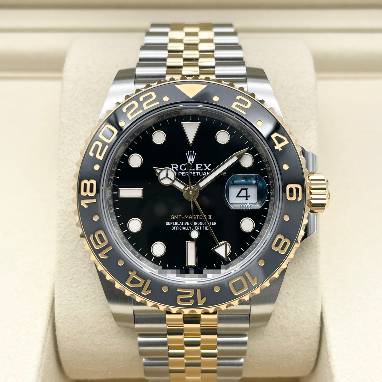 ロレックス GMTマスターII 126713GRNR ジュビリーブレス ブラック 40mm