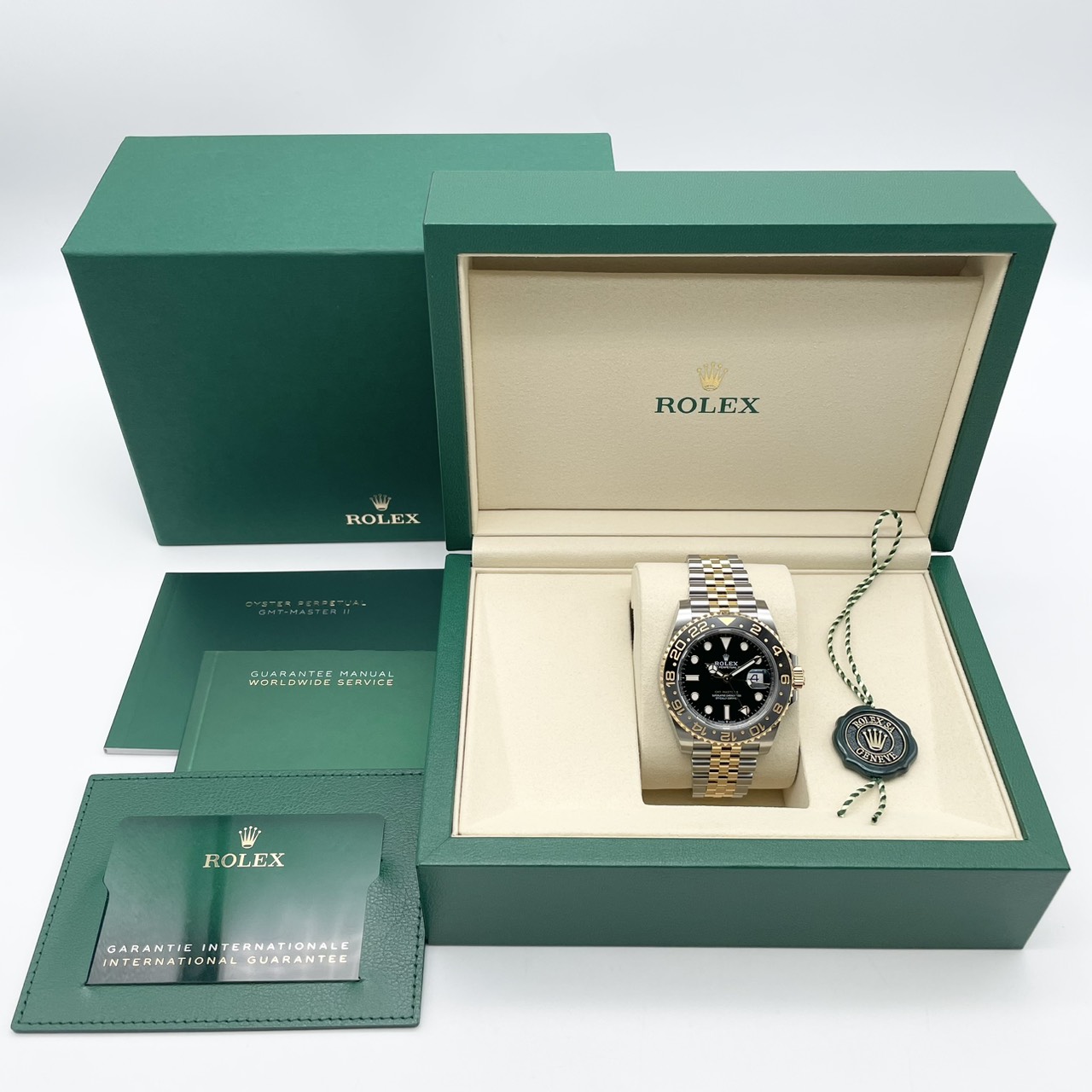 ロレックス GMTマスターII 126713GRNR ジュビリーブレス ブラック 40mm