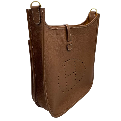 エルメス エヴリン PM トリヨンクレマンス ゴールド ゴールド金具 B刻印