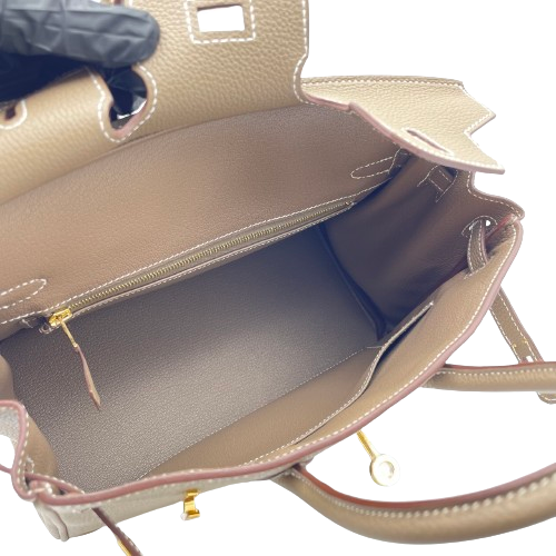【現金特価】エルメス バーキン 25 エトゥープ トゴ ゴールド金具 W刻印