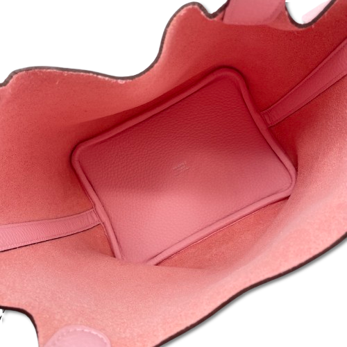 エルメス ピコタンロック PM  ローズサクラ トリヨンクレマンス  シルバー金具 W刻印