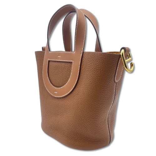 エルメス インザループ 18 ゴールド トリヨンクレマンス ゴールド金具 B刻印