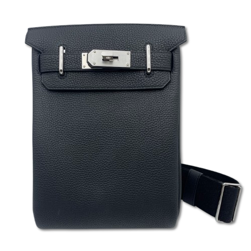 エルメス ケリーアッカド PM ノワール トゴ シルバー金具 W刻印