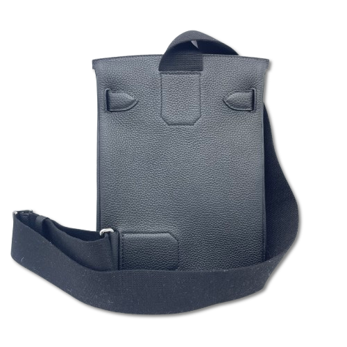 エルメス ケリーアッカド PM ノワール トゴ シルバー金具 W刻印