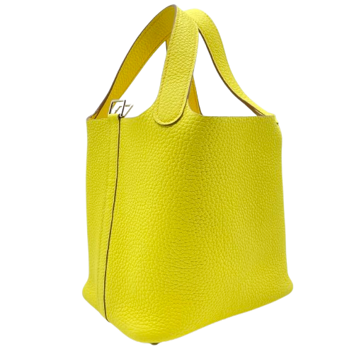 エルメス ピコタンロック PM リモンチェッロ トリヨンクレマンス シルバー金具 B刻印