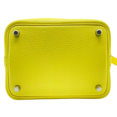 エルメス ピコタンロック PM リモンチェッロ トリヨンクレマンス シルバー金具 B刻印