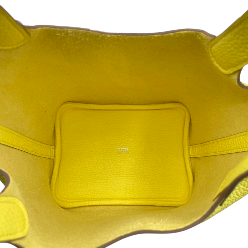 エルメス ピコタンロック PM リモンチェッロ トリヨンクレマンス シルバー金具 B刻印