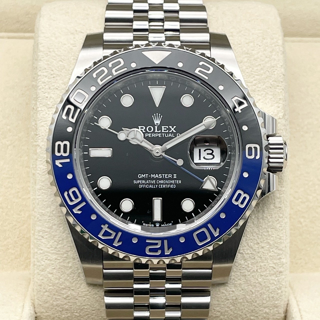 ロレックス GMTマスターII 126710BLNR バットマン ジュビリーブレス 40mm