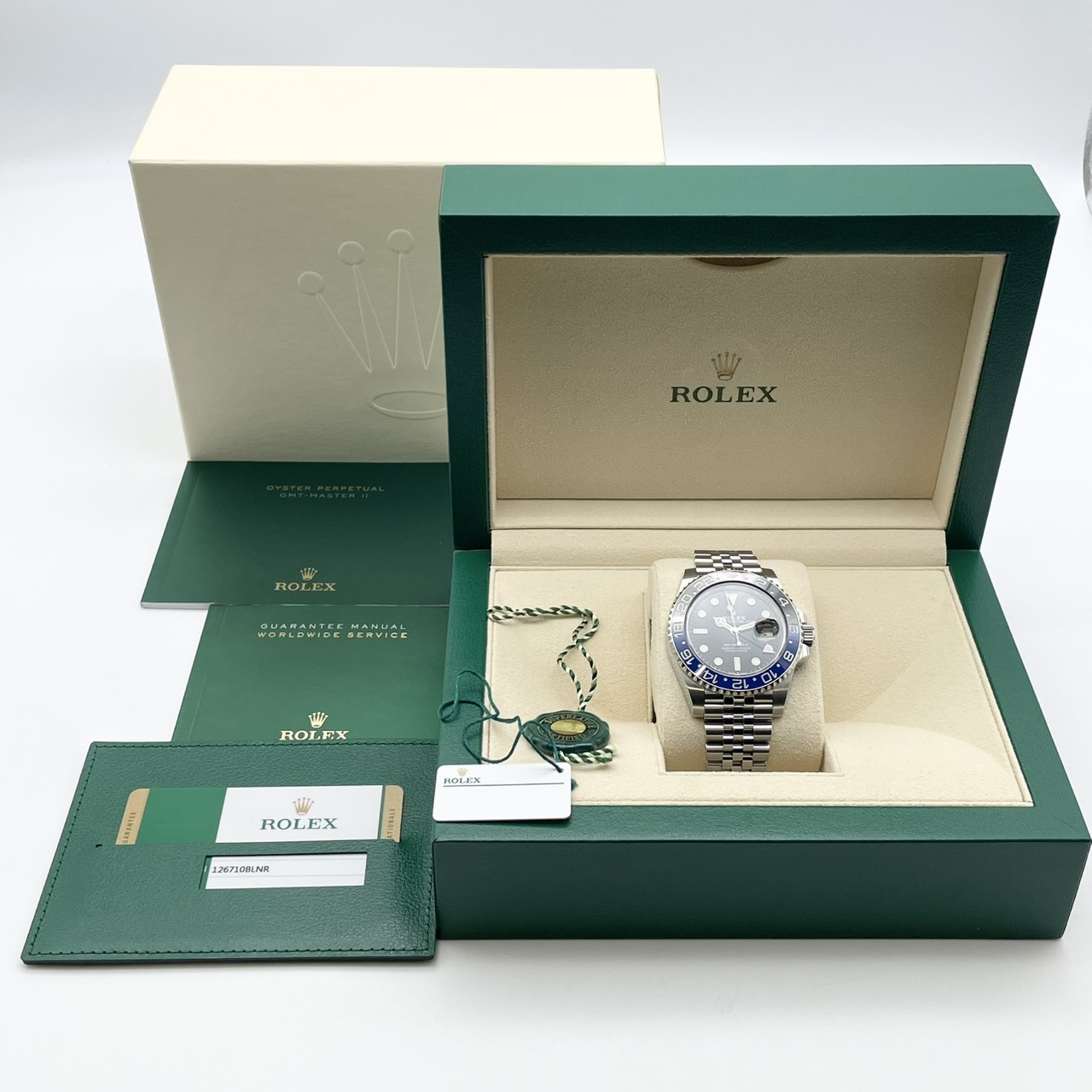 ロレックス GMTマスターII 126710BLNR バットマン ジュビリーブレス 40mm