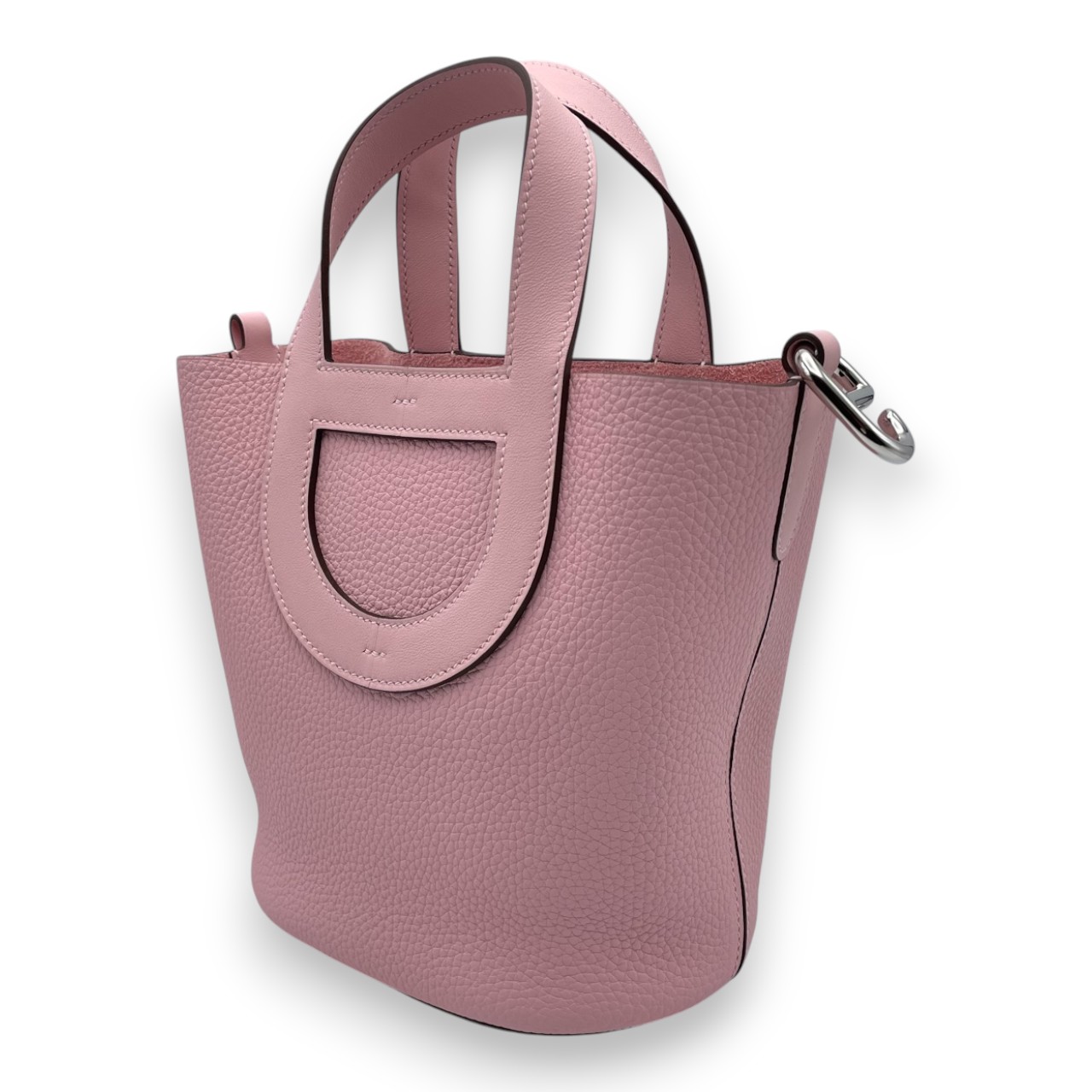 エルメス インザループ 18 ローズサクラ トリヨンクレマンス シルバー金具 K刻印