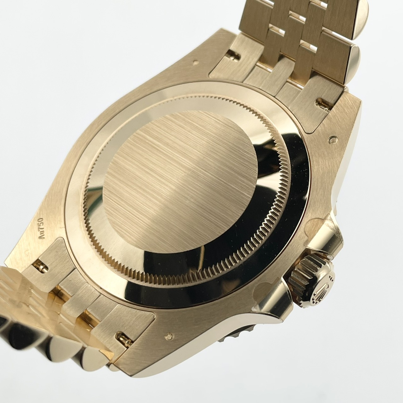 ロレックス GMTマスターII 126718GRNR イエローゴールド ジュビリーブレス ブラック 40mm