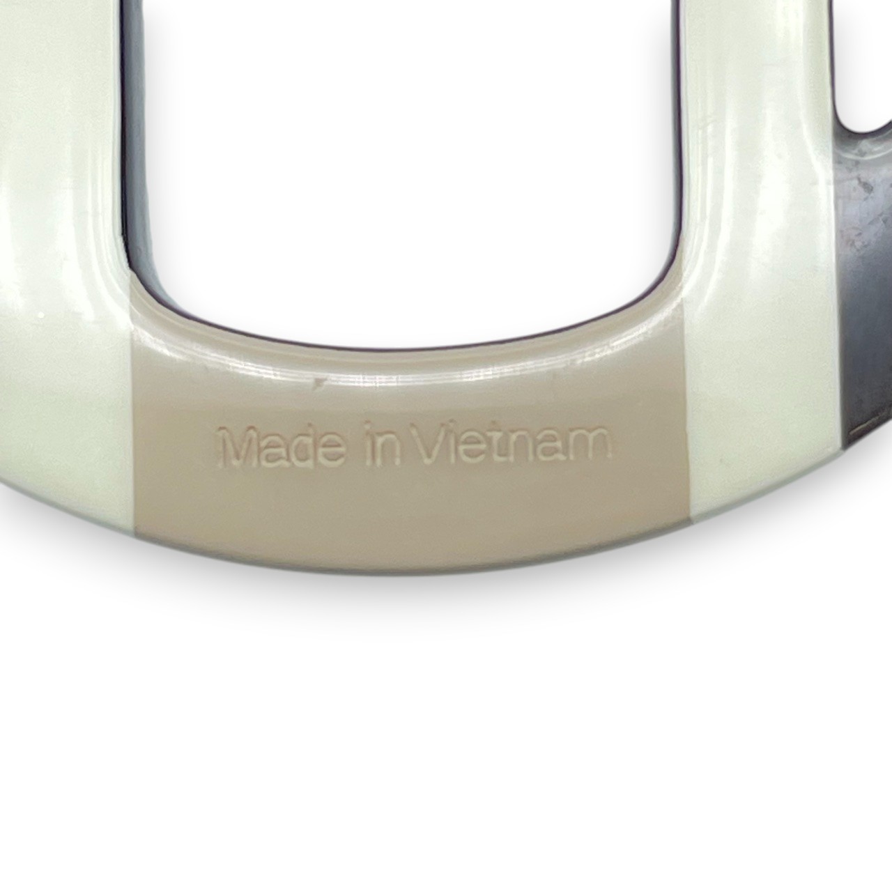 エルメス Hエキップ ピアス サーブル バッファローホーン - ブランド品