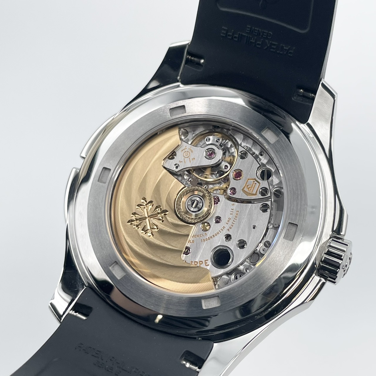 パテックフィリップ アクアノート トラベルタイム 5164A-001 ブラック 40.8mm