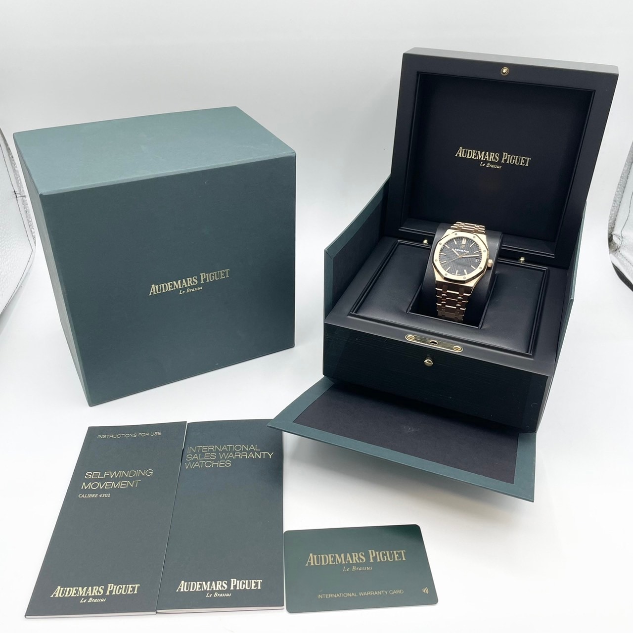 ★最終プライス★オーデマピゲ ロイヤルオーク ピンクゴールド 15500OR.OO.1220OR.01 ブラック 41mm