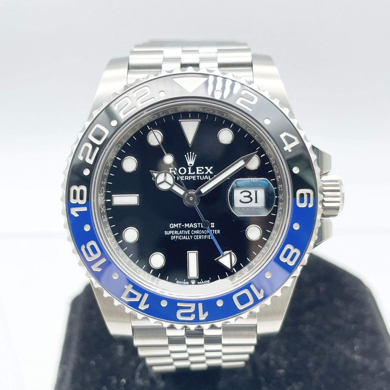 ロレックス GMTマスターII 126710BLNR ブラック ステンレスチール ジュビリーブレスレット 40mm