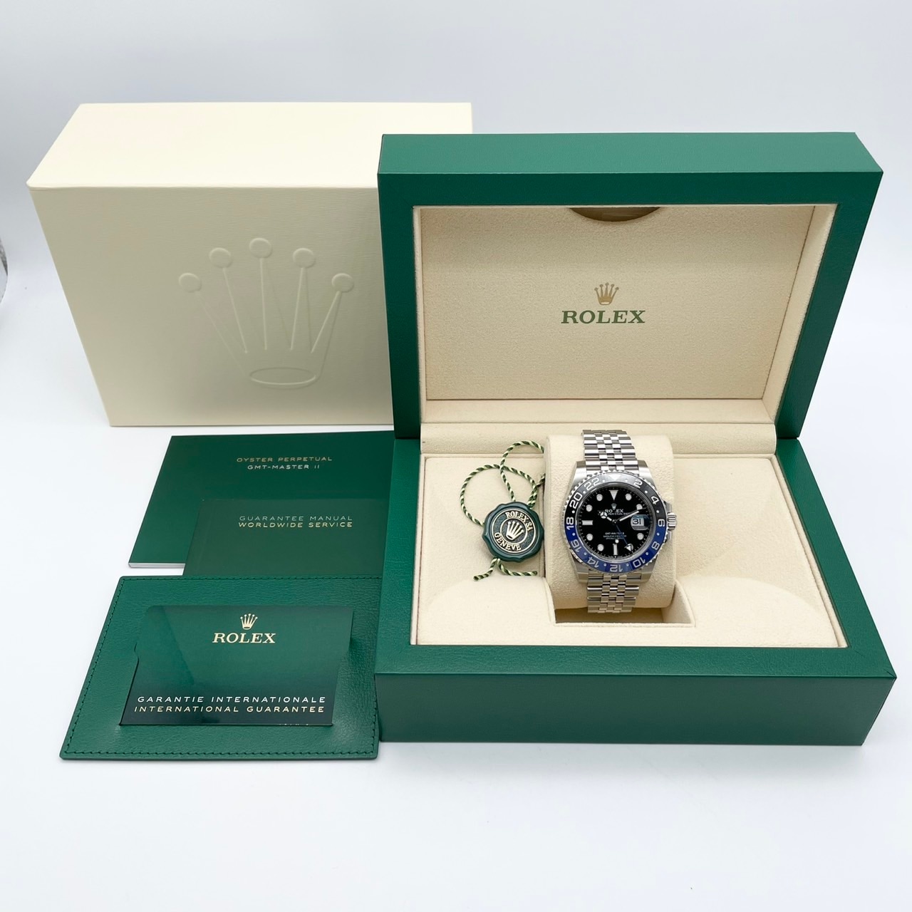 ロレックス GMTマスターII 126710BLNR ブラック ステンレスチール ジュビリーブレスレット 40mm