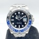 ロレックス GMTマスターII 126710BLNR ブラック ステンレスチール ジュビリーブレスレット 40mm