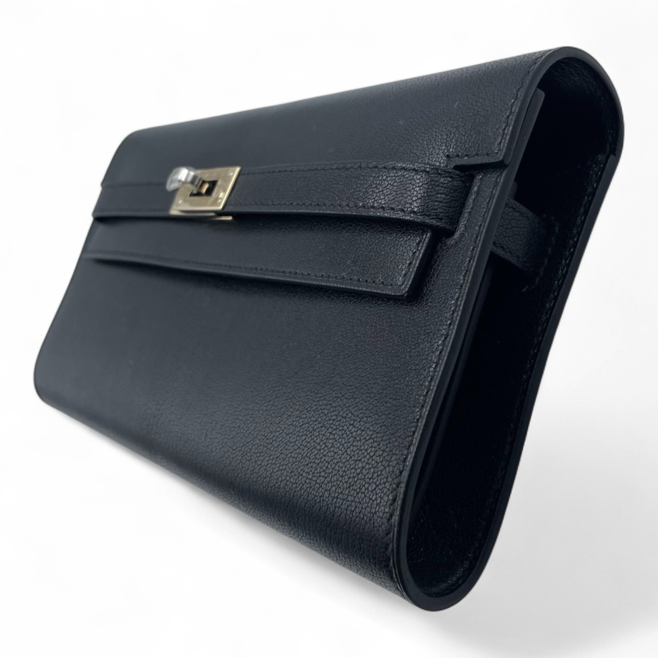 エルメス ケリートゥーゴー ノワール シェーブルシャムキラ