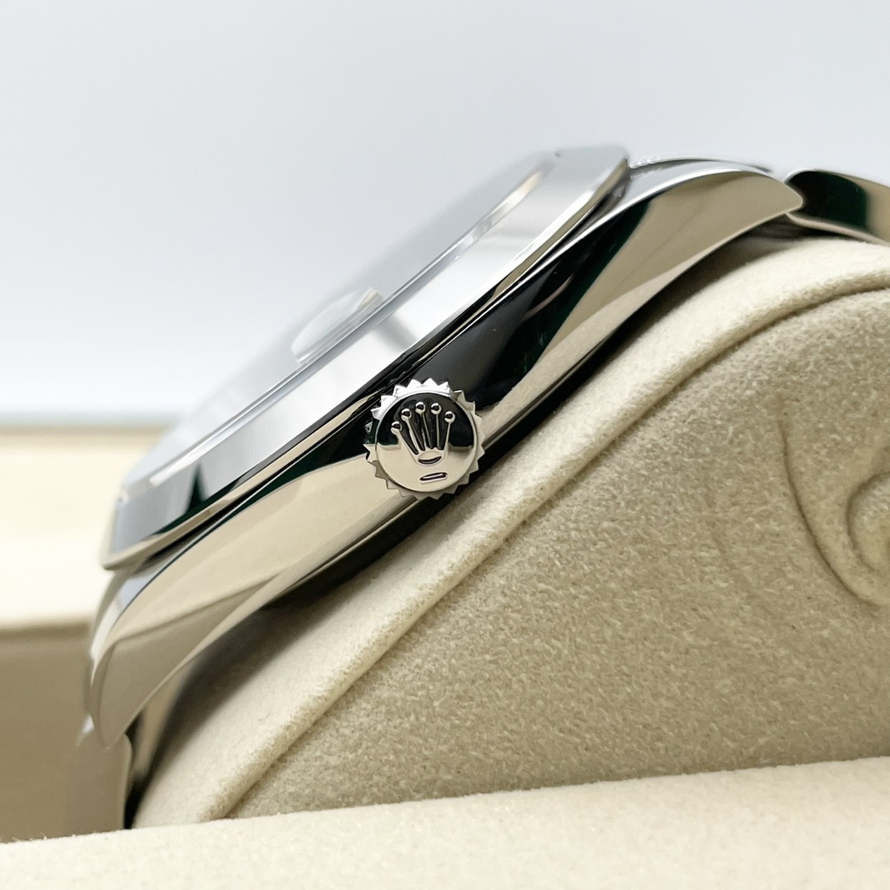 ロレックス デイトジャスト 126300 ミントグリーン オイスターブレスレット 41mm