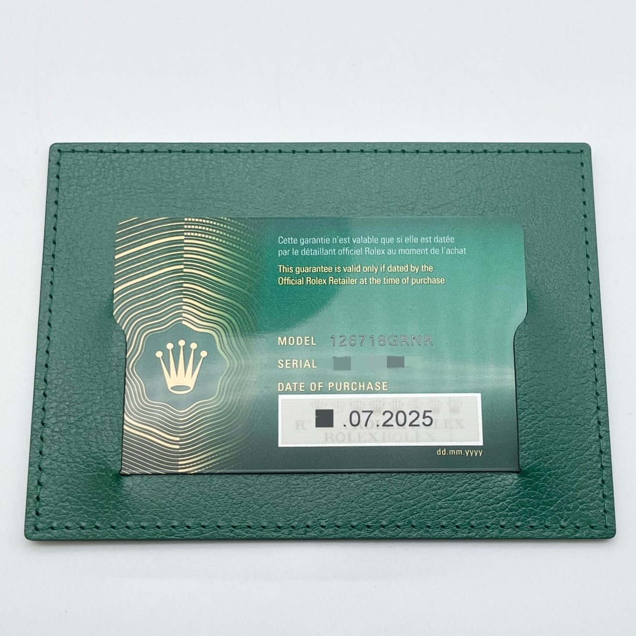 ロレックス GMTマスターII 126718GRNR イエローゴールド ジュビリーブレス ブラック 40mm