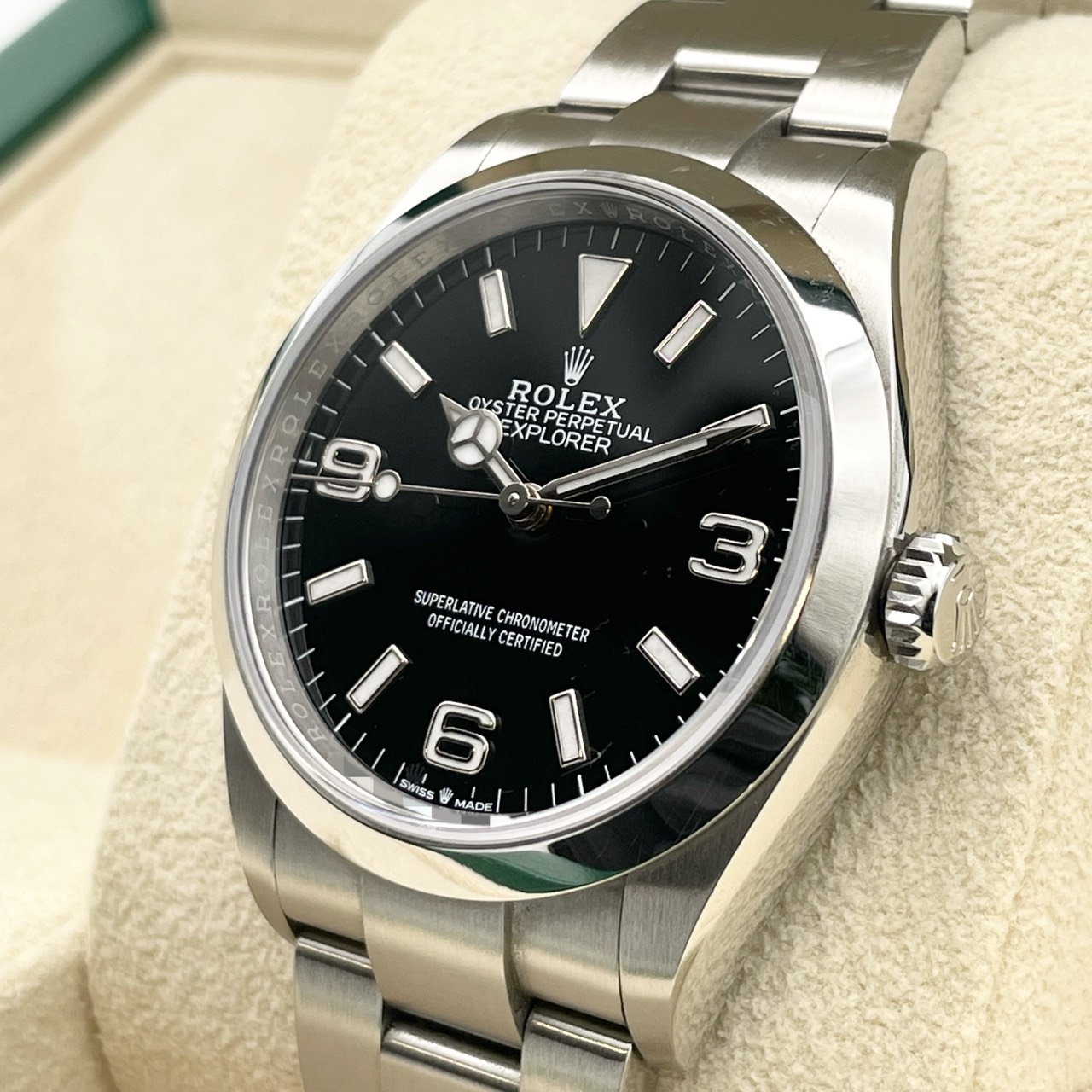 ロレックス エクスプローラー 124270 ブラック 36mm