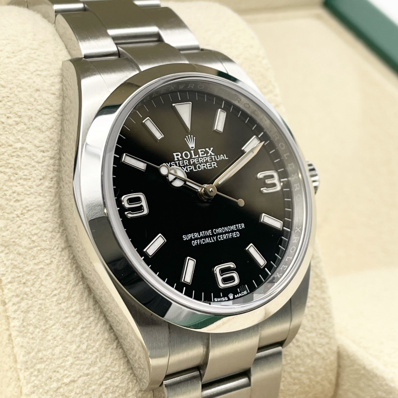 ロレックス エクスプローラー 124270 ブラック 36mm