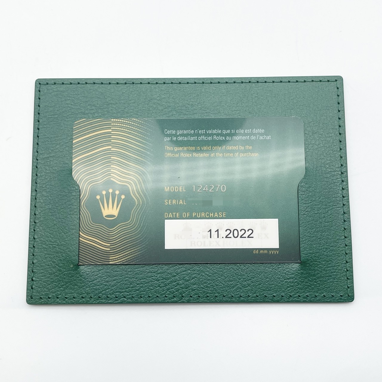 ロレックス エクスプローラー 124270 ブラック 36mm