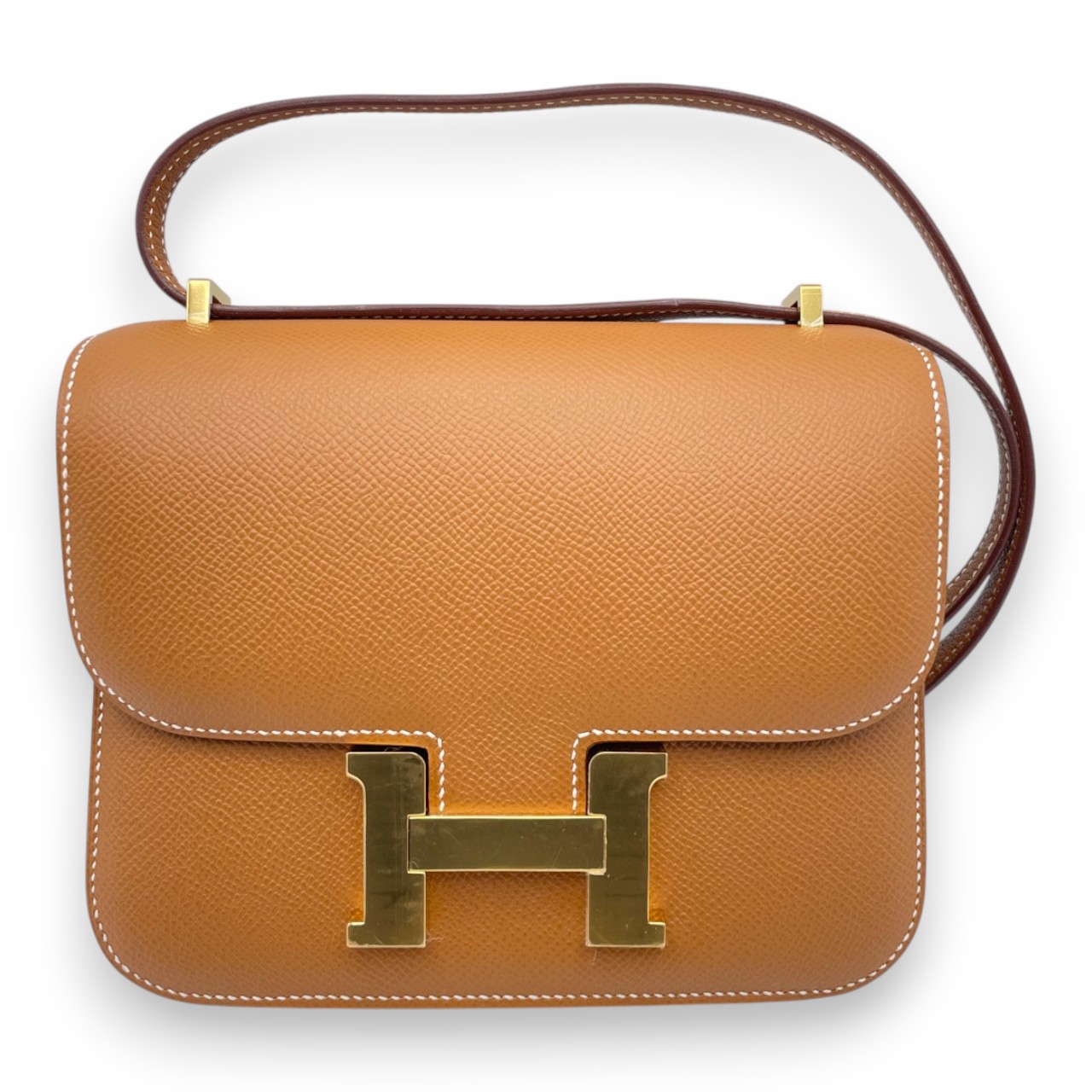 エルメス コンスタンスミニ 18 ゴールド エプソン ゴールド金具 B刻印