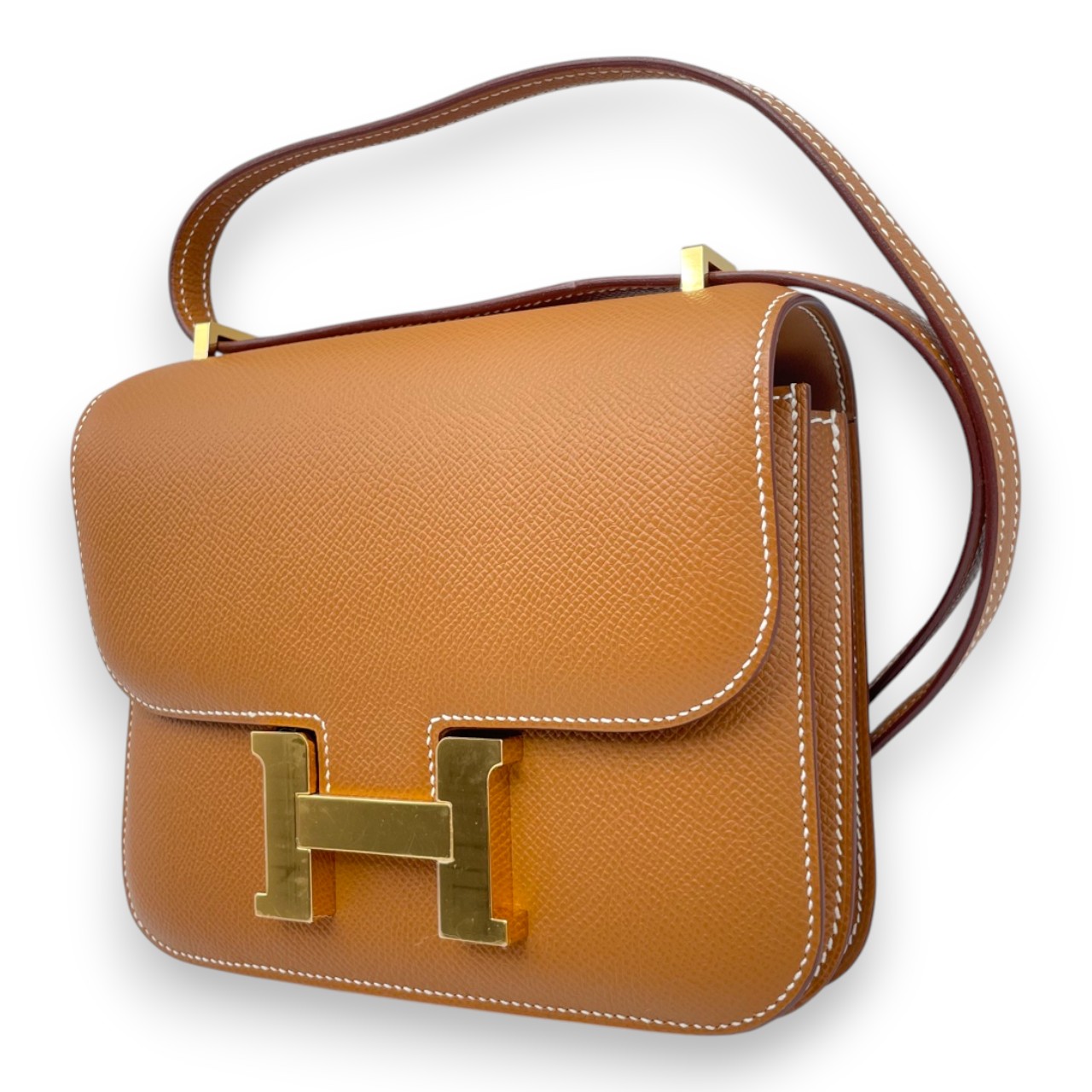 エルメス コンスタンスミニ  18 ゴールド エプソン ゴールド金具 B刻印