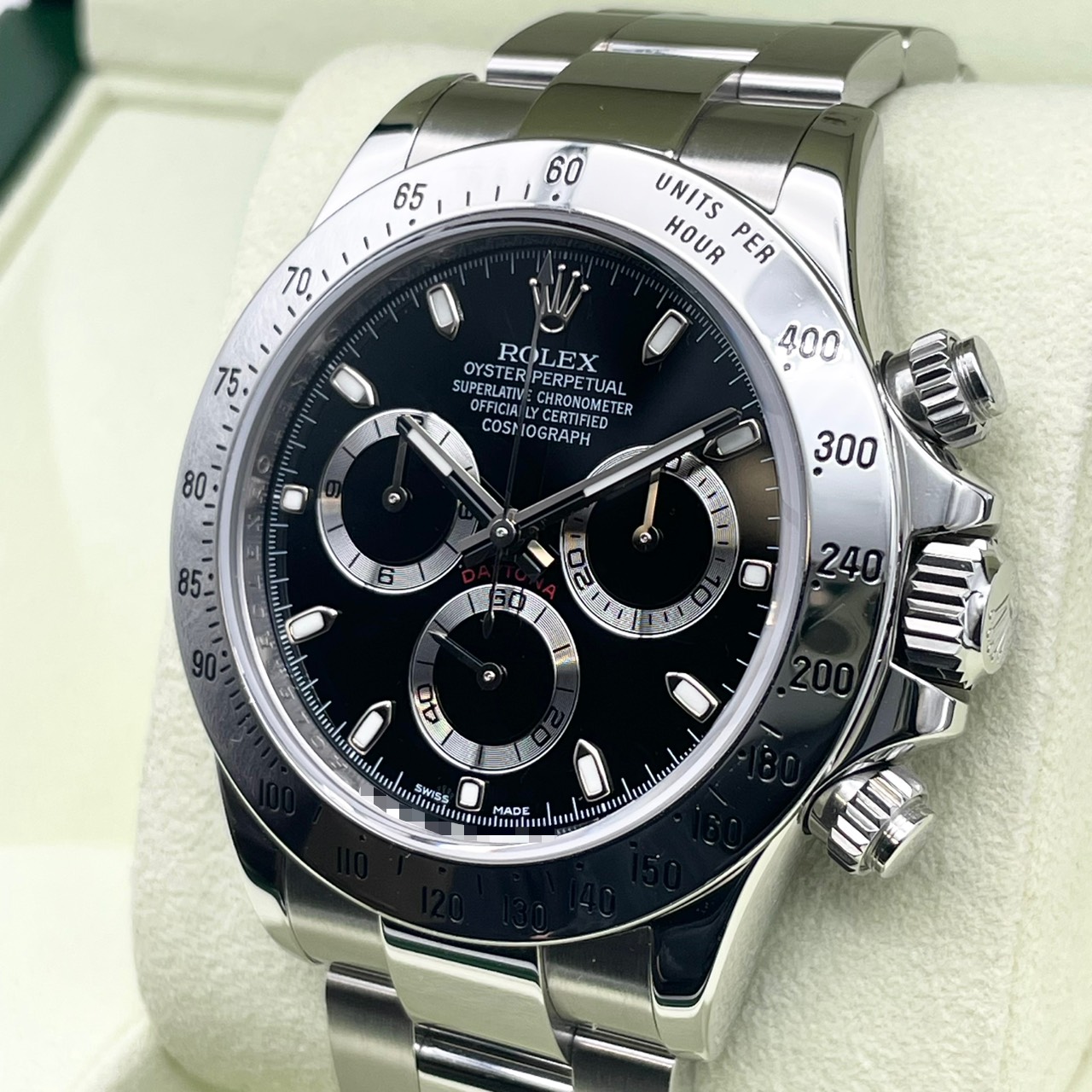 ロレックス デイトナ 116520 ブラック オイスターブレス 40mm