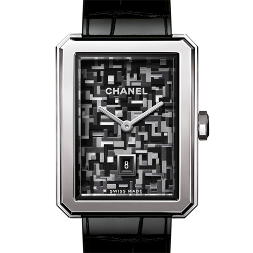 シャネル ボーイフレンド ネオ ツイード H6680