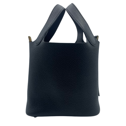 エルメス ピコタンロック PM ノワール トリヨンクレマンス ゴールド金具 W刻印