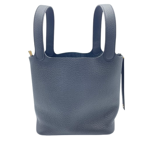 エルメス ピコタンロック MM ノワール トリヨンクレマンス ゴールド金具 K刻印