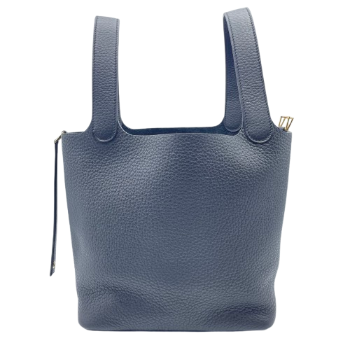 エルメス ピコタンロック MM ノワール トリヨンクレマンス ゴールド金具 K刻印