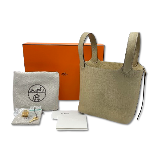 エルメス ピコタンロック PM トレンチ トリヨンクレマンス ゴールド金具 K刻印