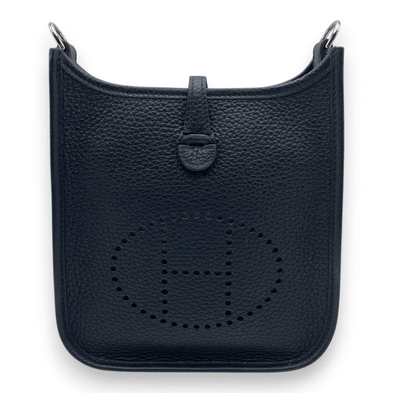 エルメス ミニエヴリン アマゾーヌ TPM ノワール トリヨンクレマンス シルバー金具 B刻印