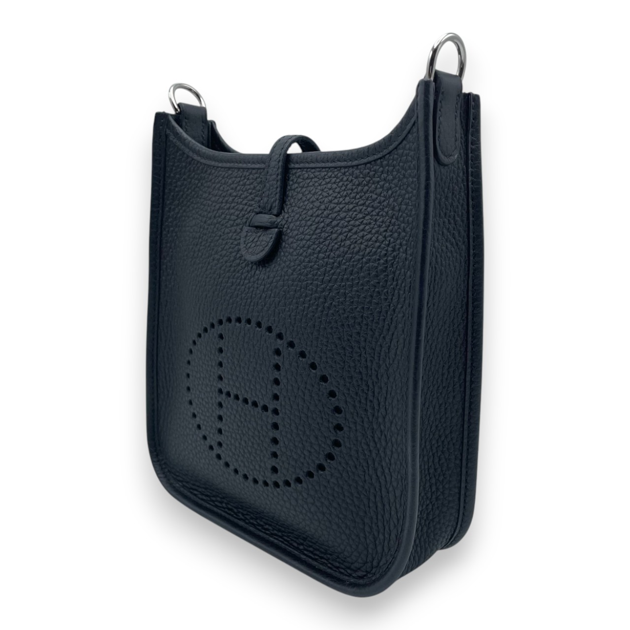 エルメス ミニエヴリン アマゾーヌ TPM ノワール トリヨンクレマンス シルバー金具 B刻印