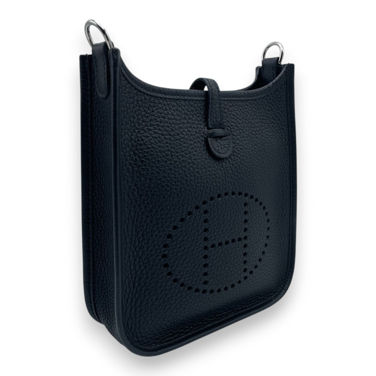 エルメス ミニエヴリン アマゾーヌ TPM ノワール トリヨンクレマンス シルバー金具 B刻印